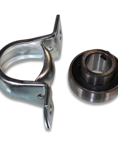 Pedestal bearing sheet metal dia 20